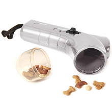 Silver Darcy Pet Snack Launcher